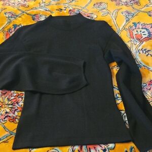 Vince Wool Blend Black Women's Sweater